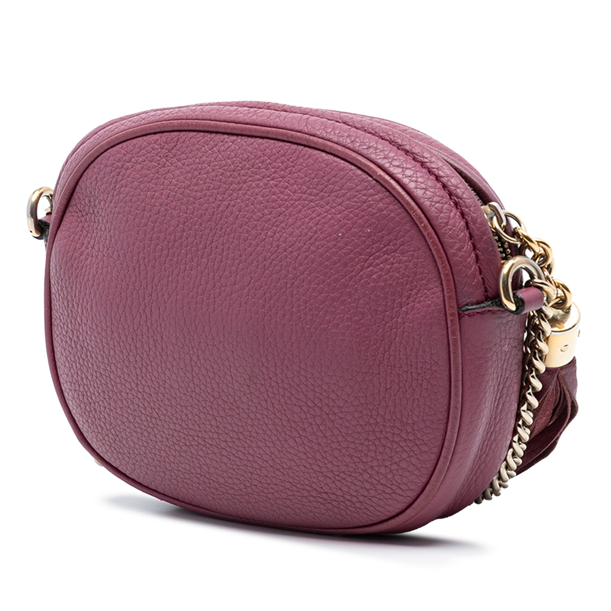 Mini Pebbled Calfskin Soho Chain Crossbody - Image 2