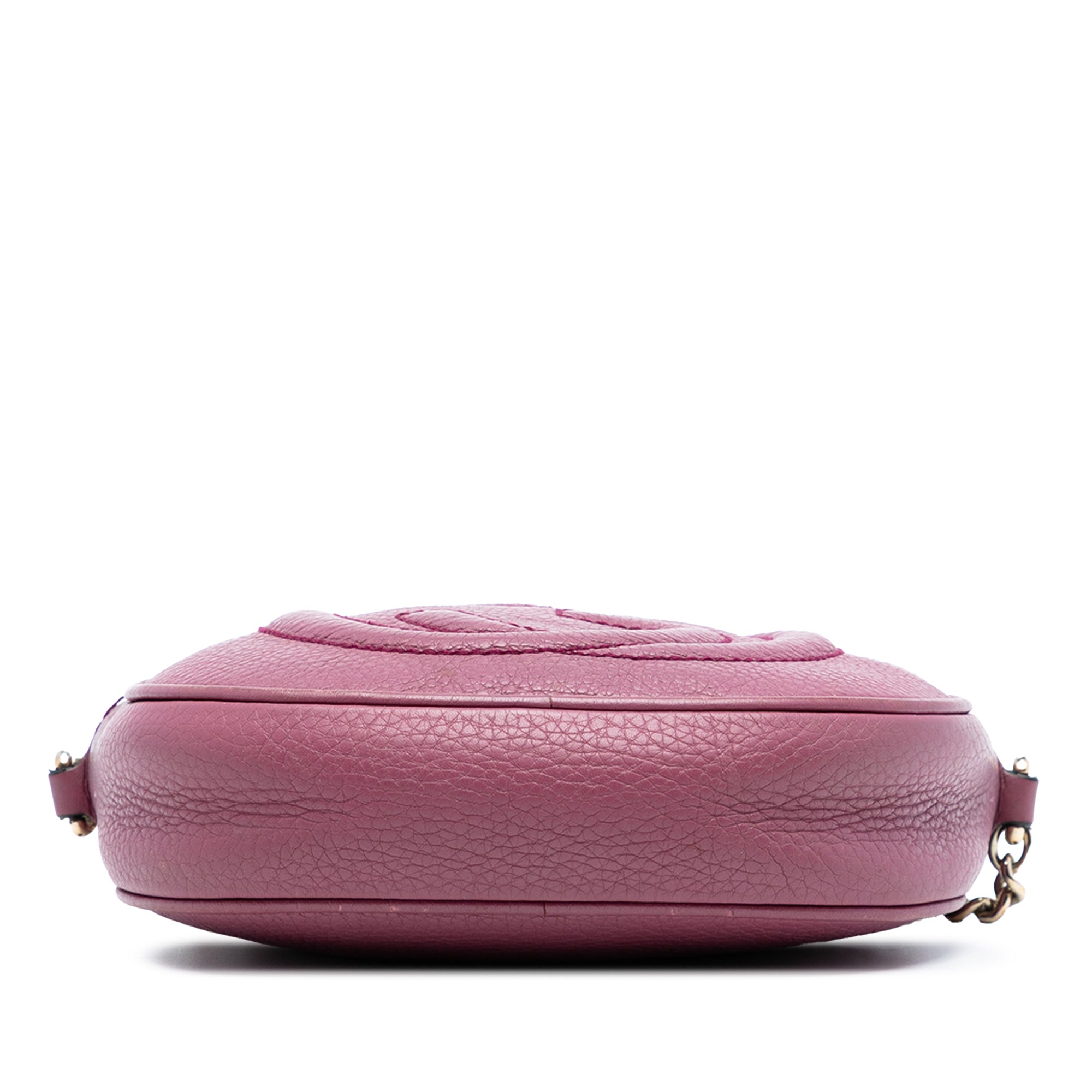 Mini Pebbled Calfskin Soho Chain Crossbody - Image 3