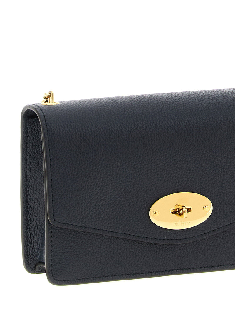 Mulberry Shoulder Bag — Navy Grenade Leather Exterior