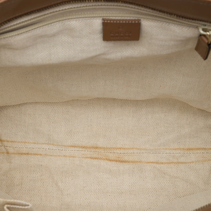 GG Canvas Web Tote - Image 4