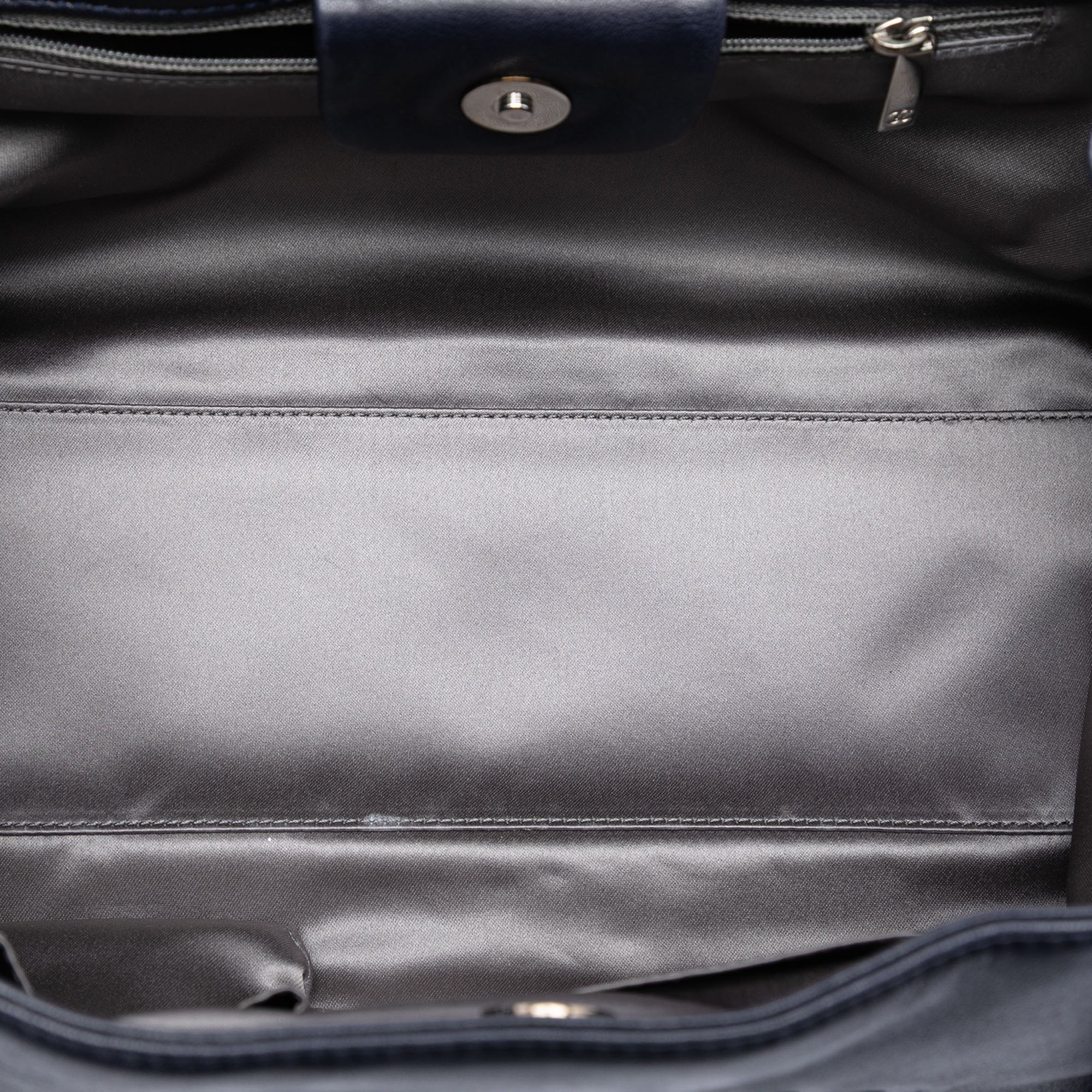 Small Lambskin Pearl Obsession Accordion Tote - Image 4