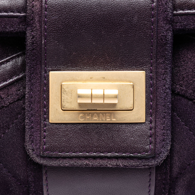 Quilted Suede Union Jack Reissue 2.55 Double Flap 227 - Image 5