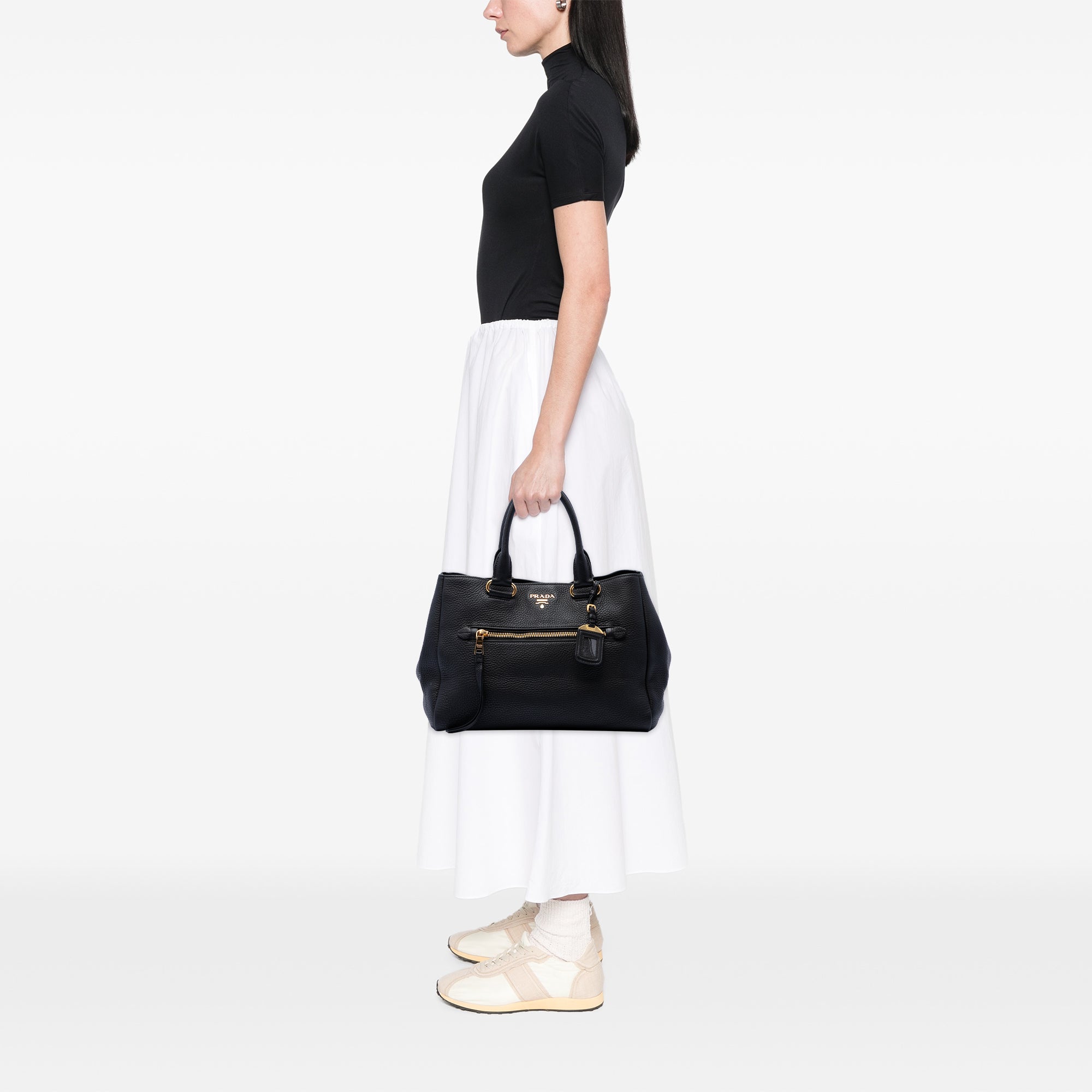 Vitello Phenix Open Convertible Tote - Image 6