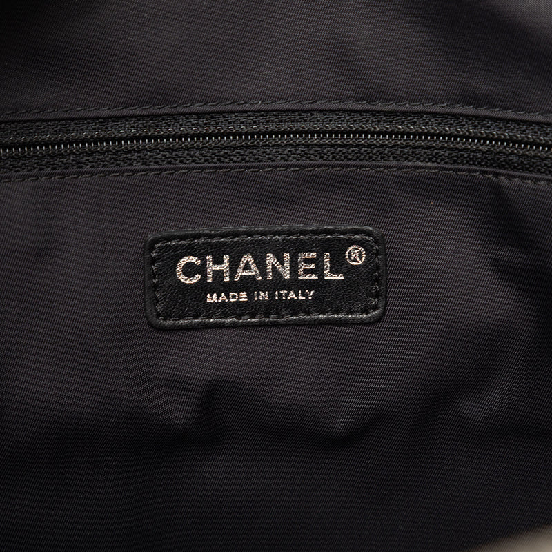 Quilted Coated Canvas Paris Biarritz Bowler Bag - Image 5