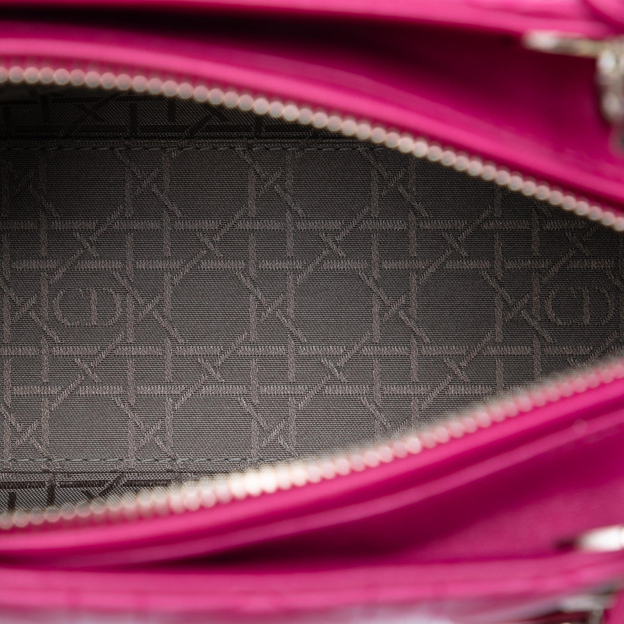 Medium Lambskin Cannage Lady Dior - Image 4