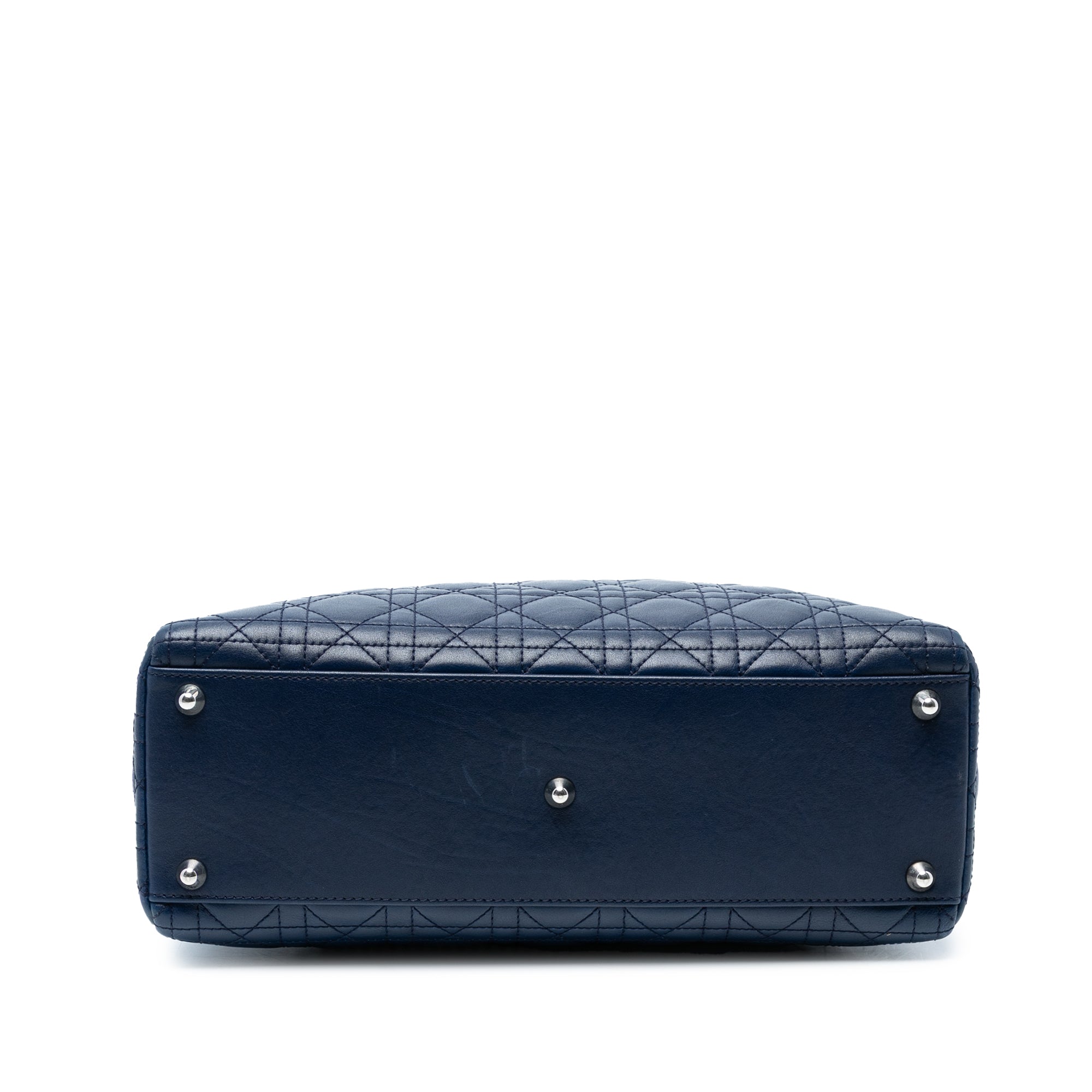 Large Lambskin Cannage Lady Dior - Image 3