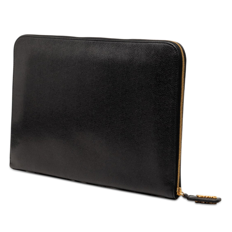 CC Caviar Documents Portfolio Clutch - Image 2