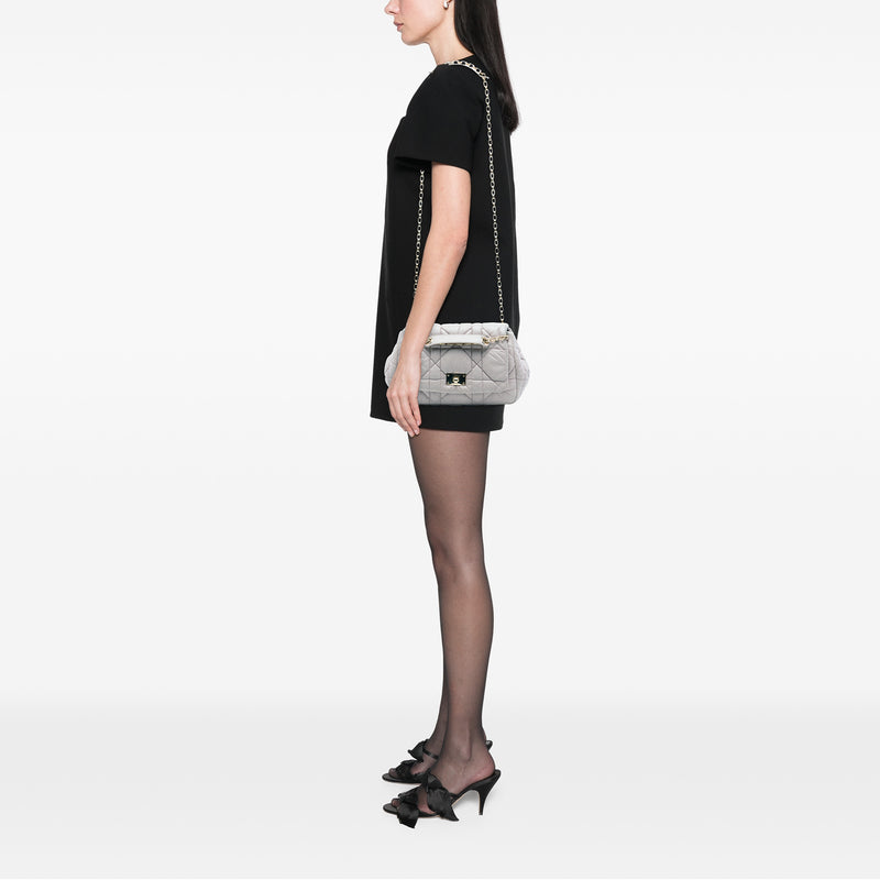 Lambskin Cannage Milly La Foret Shoulder Bag - Image 7