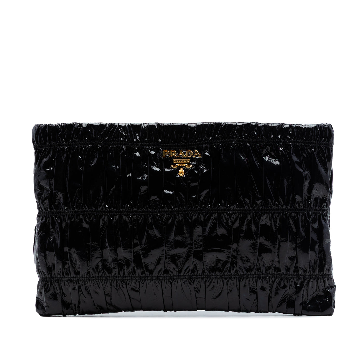 Vernice Gaufre Clutch - Image 1