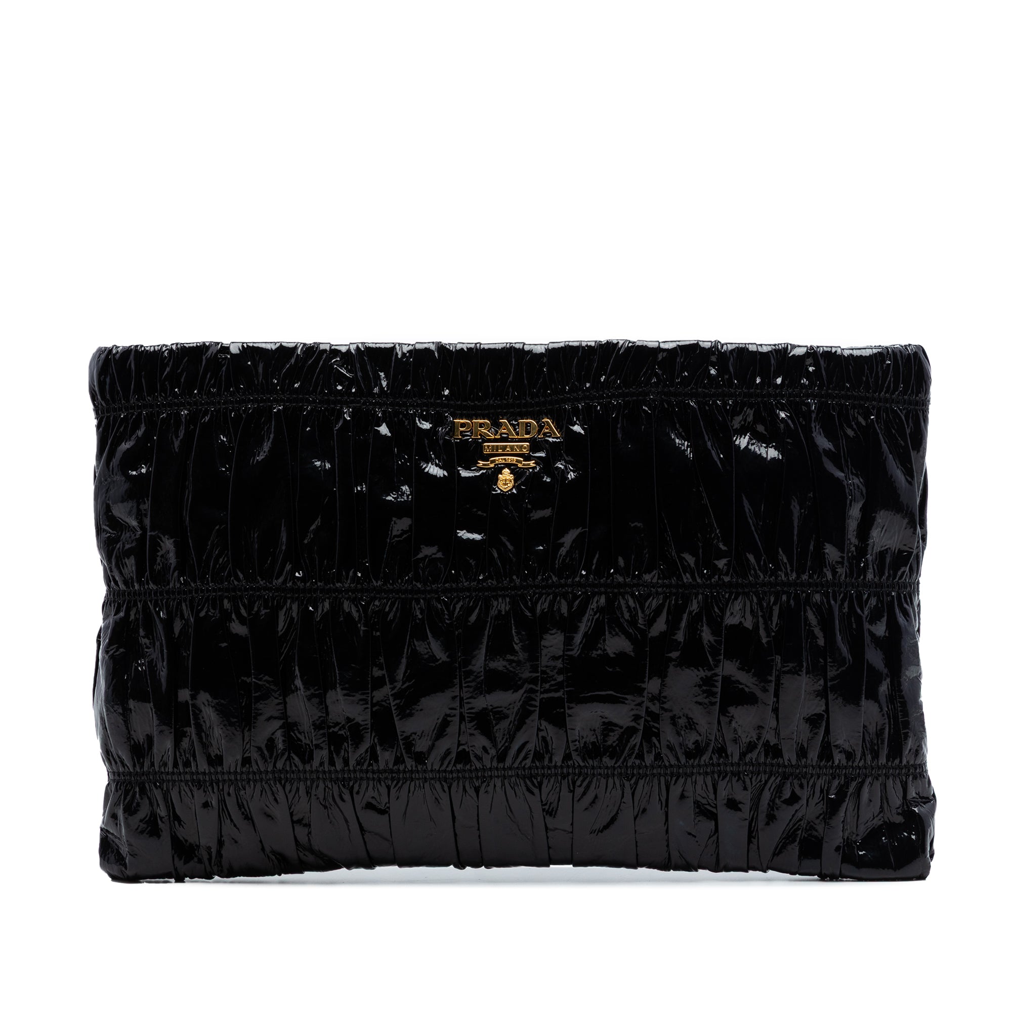 Vernice Gaufre Clutch - Image 1