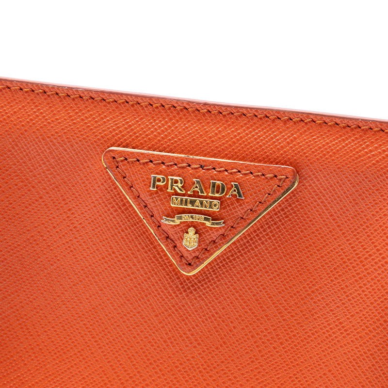 Medium Saffiano Lux Galleria Satchel - Image 5