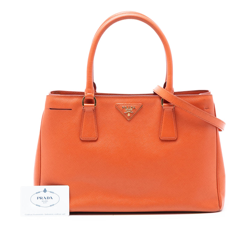 Medium Saffiano Lux Galleria Satchel - Image 7
