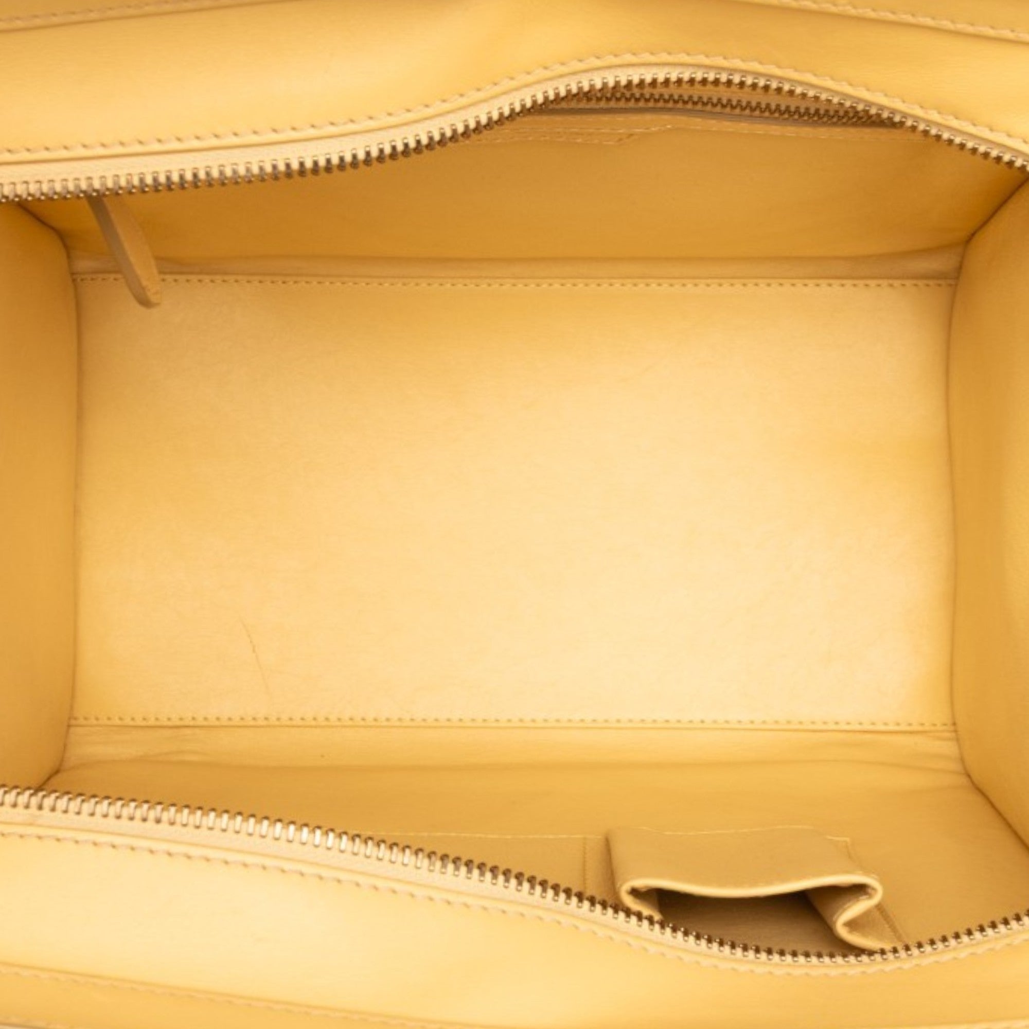 Mini Drummed Calfskin Luggage Tote - Image 4