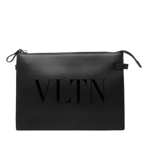 Leather VLTN Clutch - Image 1