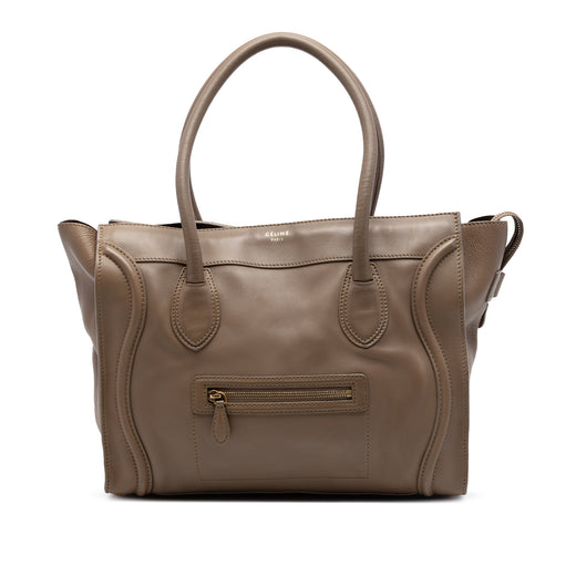 Leather Luggage Tote - Image 1