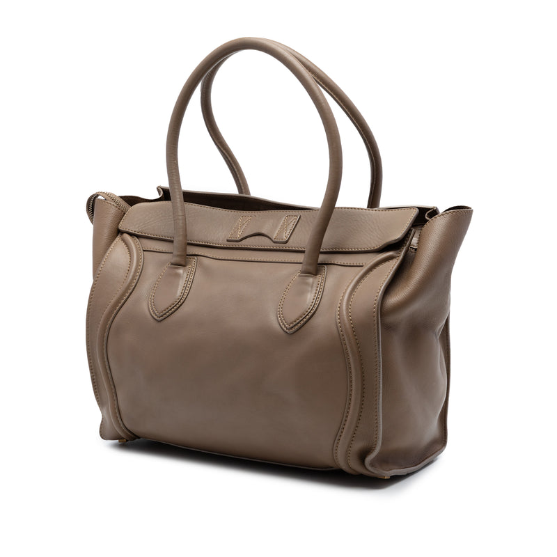 Leather Luggage Tote - Image 2