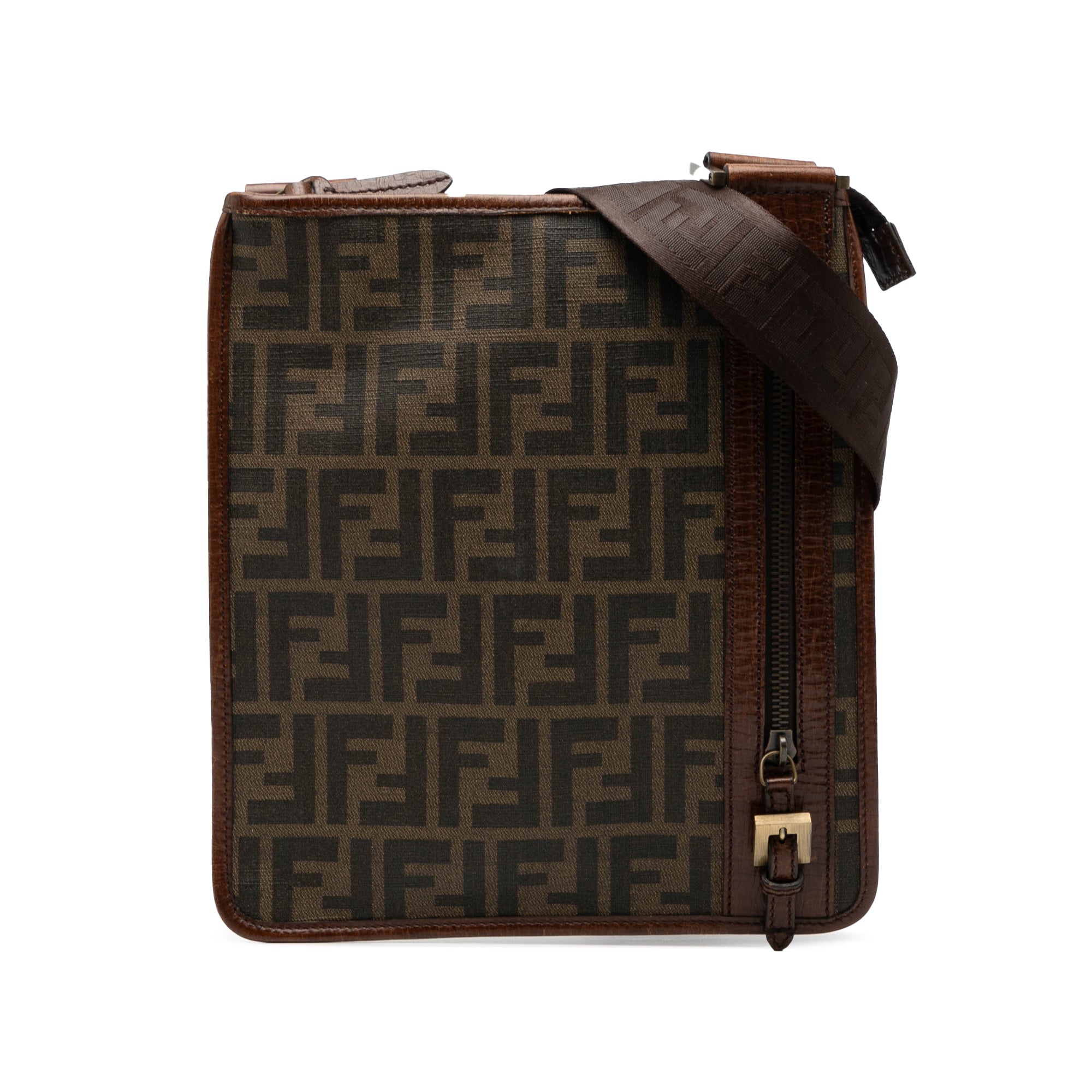 Zucca Coated Canvas Crossbody - Image 1
