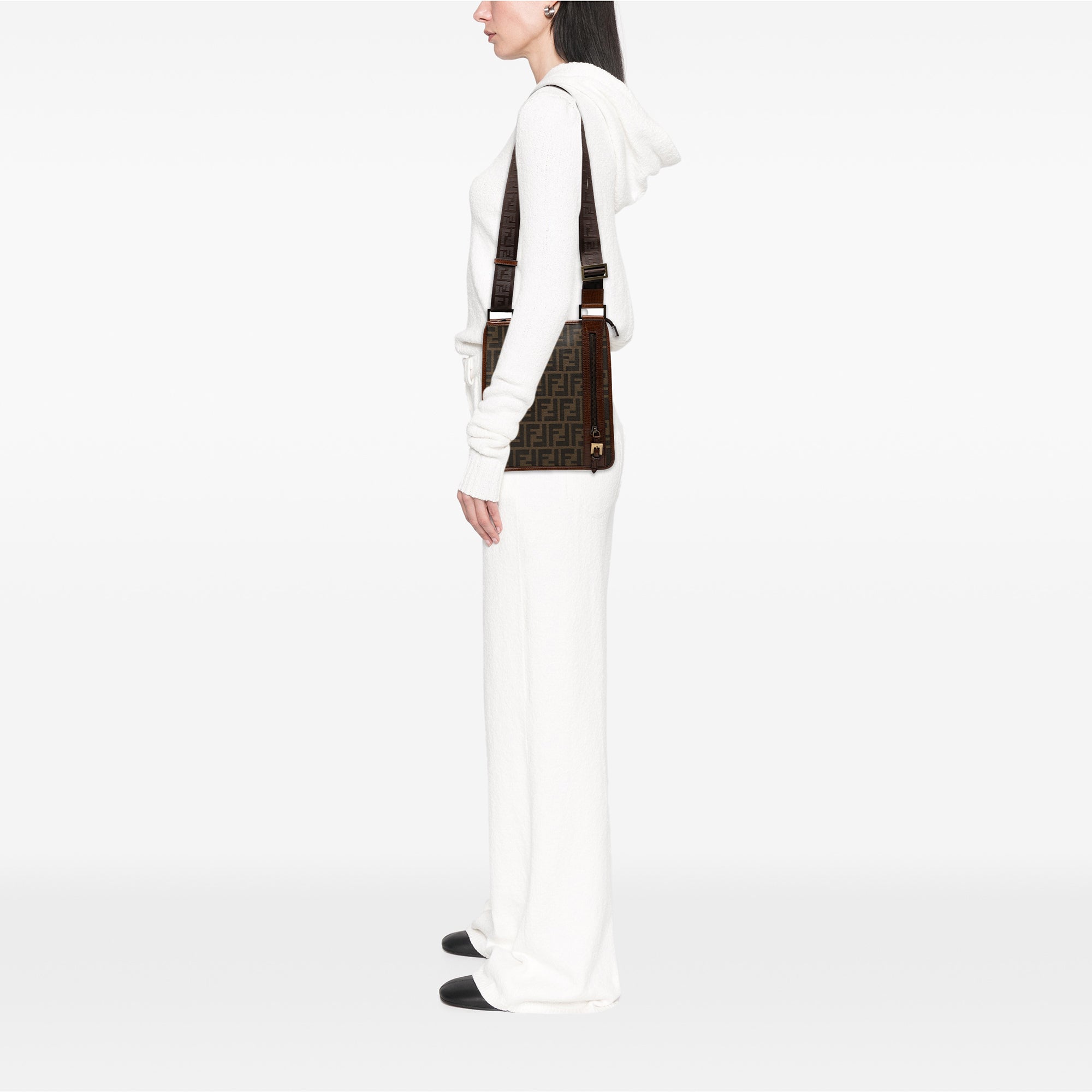 Zucca Coated Canvas Crossbody - Image 8