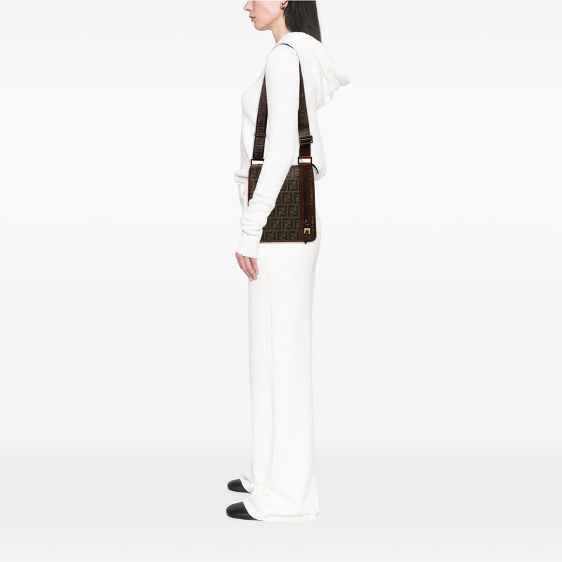 Zucca Coated Canvas Crossbody - Image 8
