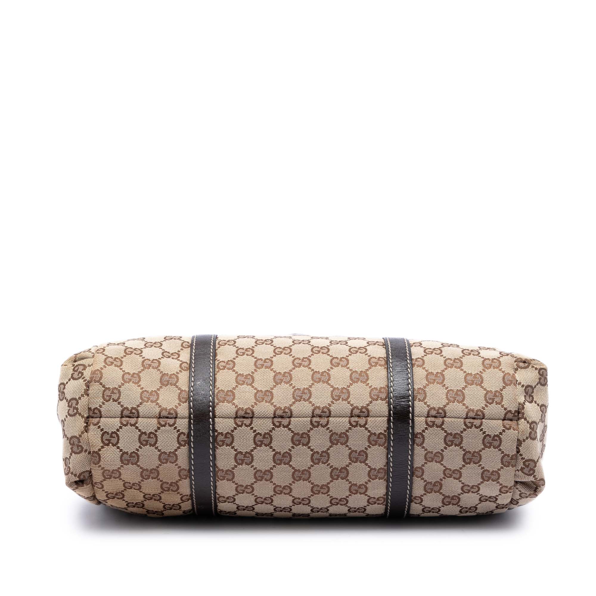 GG Canvas Web New Ladies Tote - Image 3