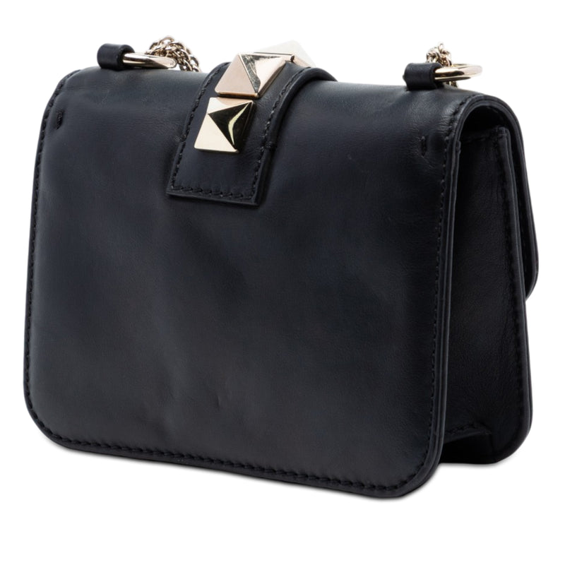Mini Leather Rockstud Glam Lock Crossbody - Image 2