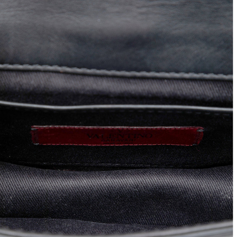 Mini Leather Rockstud Glam Lock Crossbody - Image 4