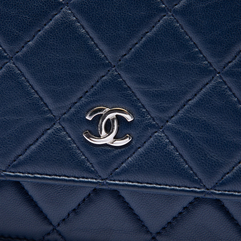 CC Quilted Lambskin Wallet On Chain - Image 5