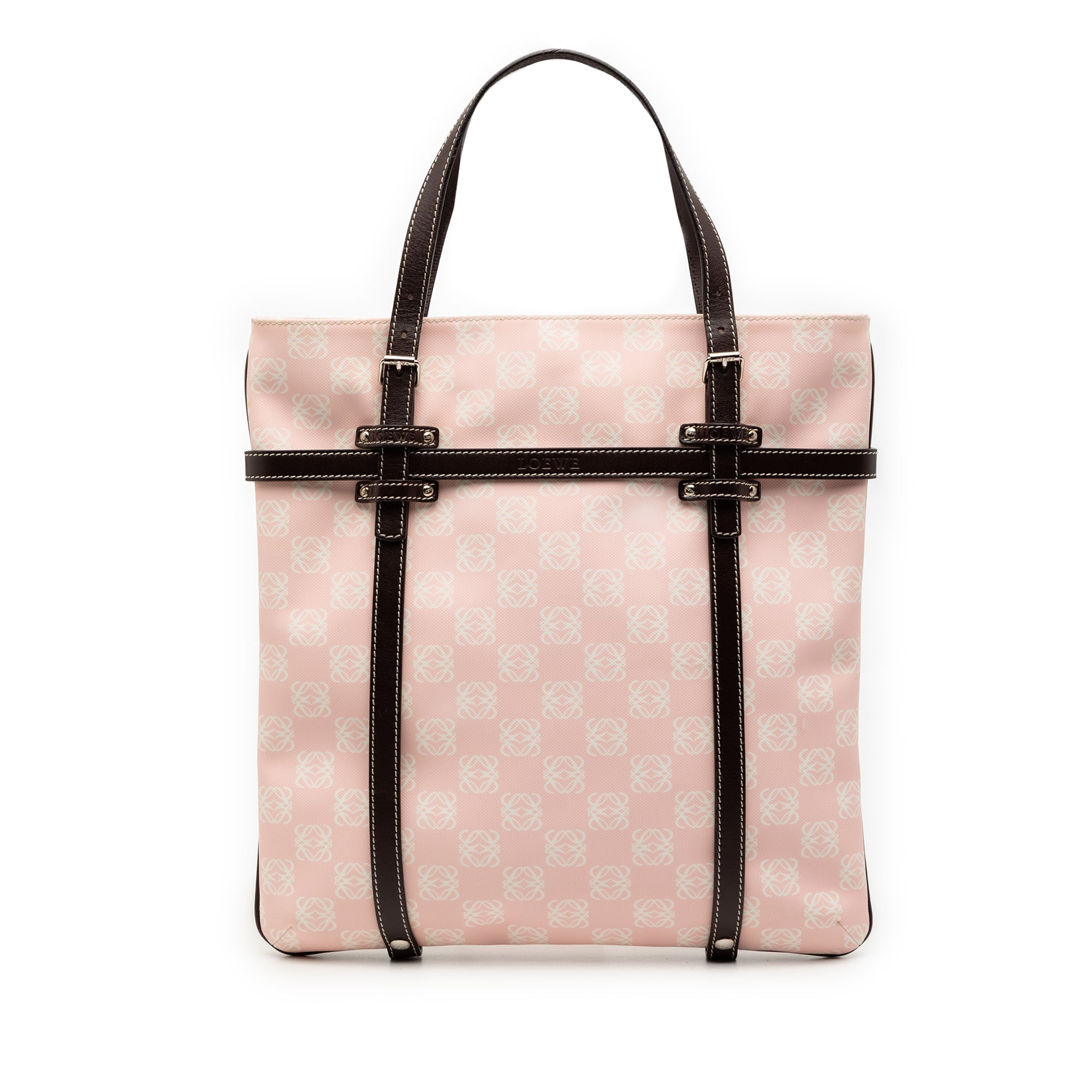 Anagram Coated Canvas Tote - Image 1