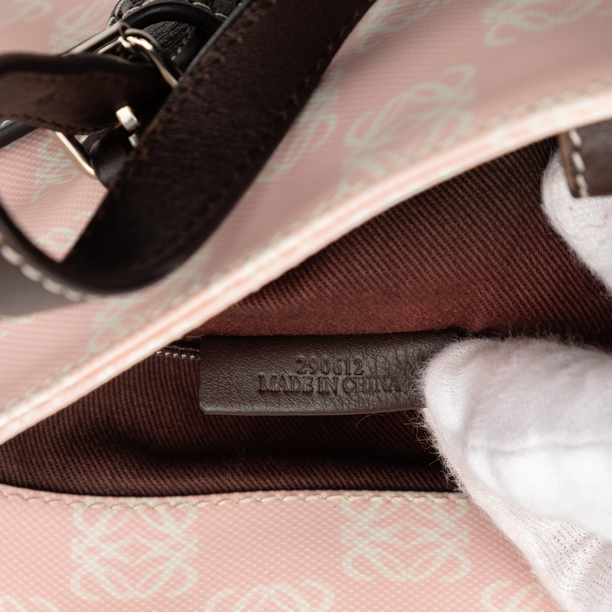 Anagram Coated Canvas Tote - Image 9