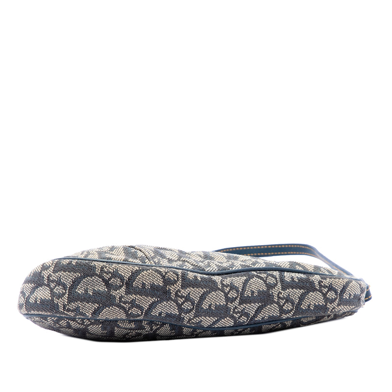 Mini Diorissimo Canvas Saddle Pochette - Image 3