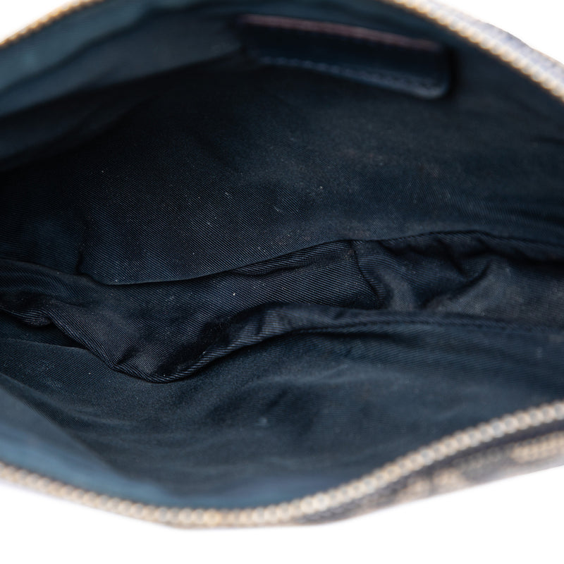 Mini Diorissimo Canvas Saddle Pochette - Image 4