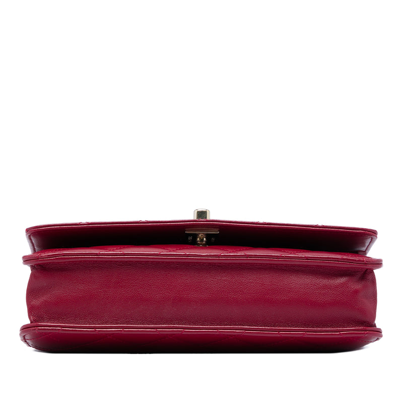 Quilted Lambskin Trendy CC Wallet On Chain - Image 3