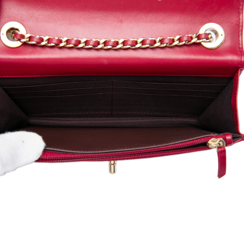 Quilted Lambskin Trendy CC Wallet On Chain - Image 4