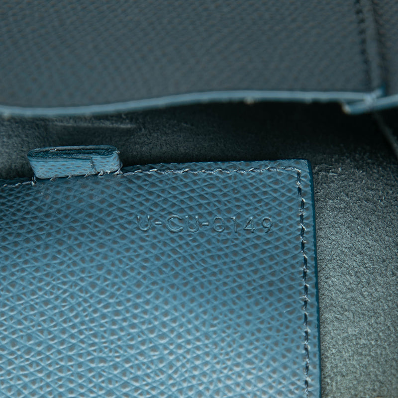 Small Grained Calfskin Vertical Cabas Satchel - Image 5