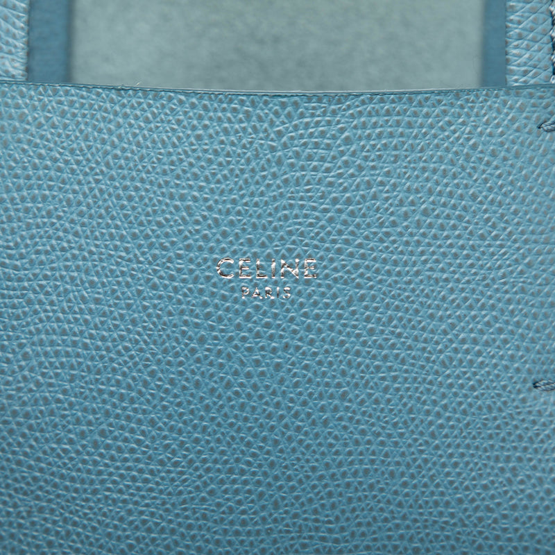 Small Grained Calfskin Vertical Cabas Satchel - Image 6