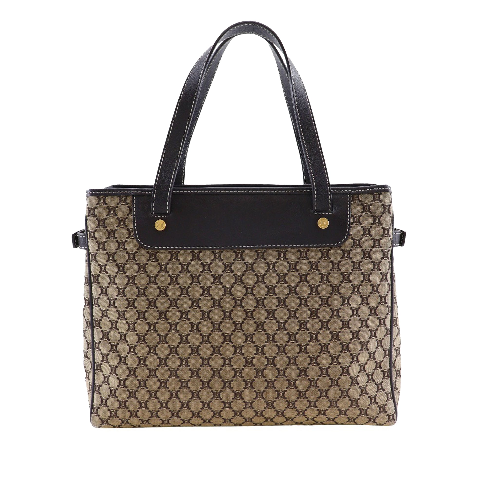 Macadam Coated Canvas Tote - Image 1