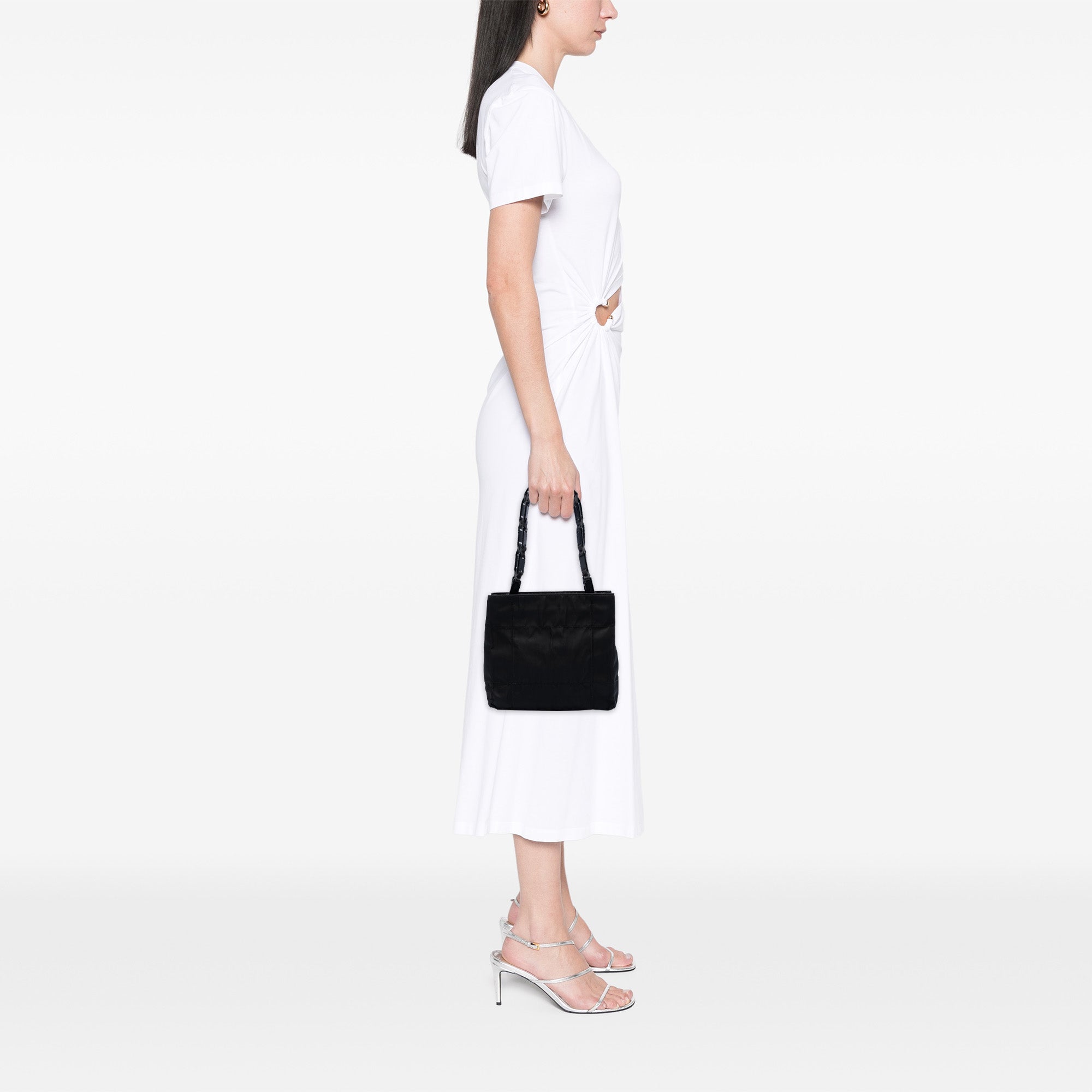 Tessuto Impunto Chain Tote - Image 6
