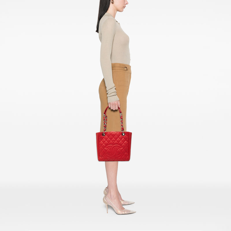 Caviar Petite Shopping Tote - Image 7