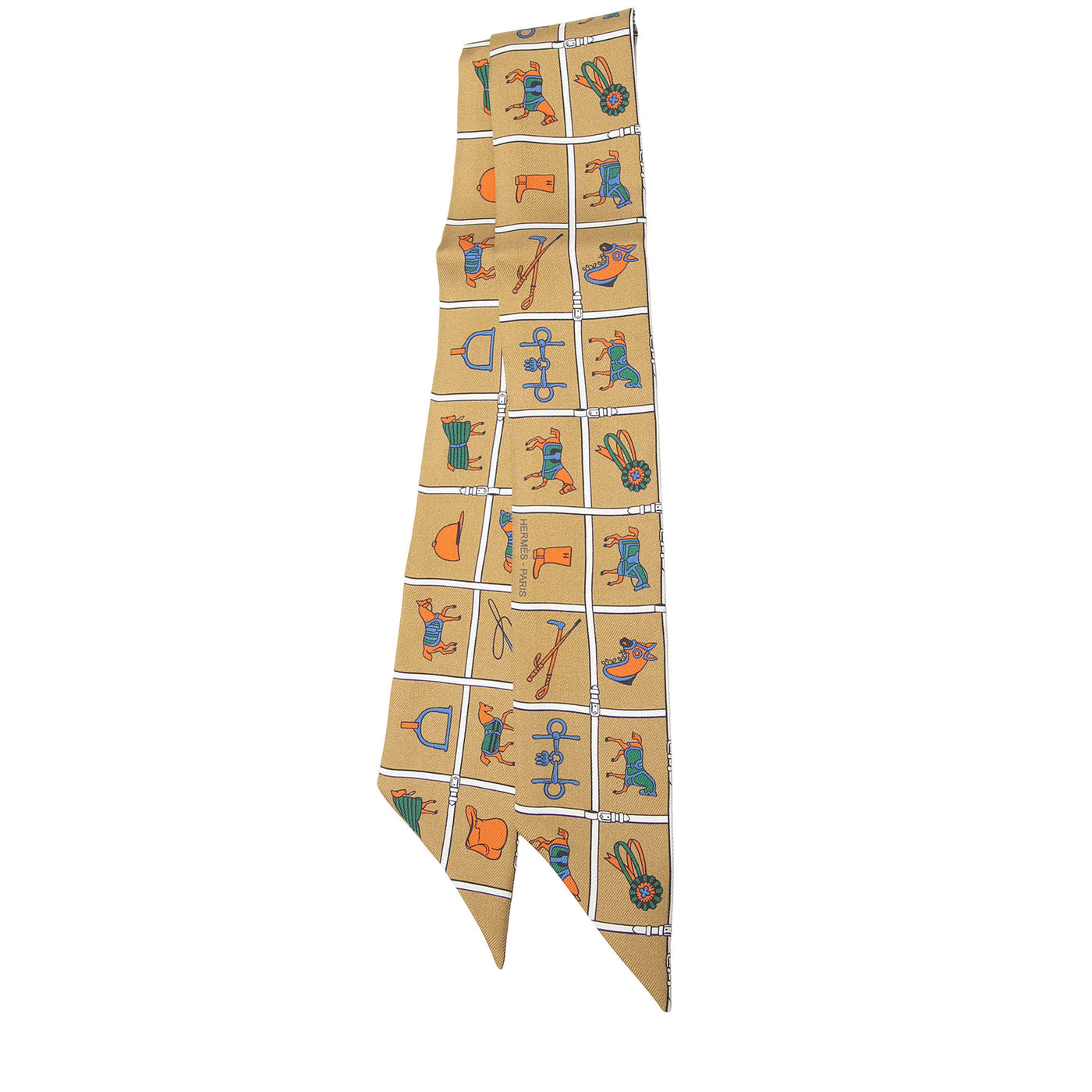 Couvertures et Tenues de Jour Silk Twilly Scarf - Image 1