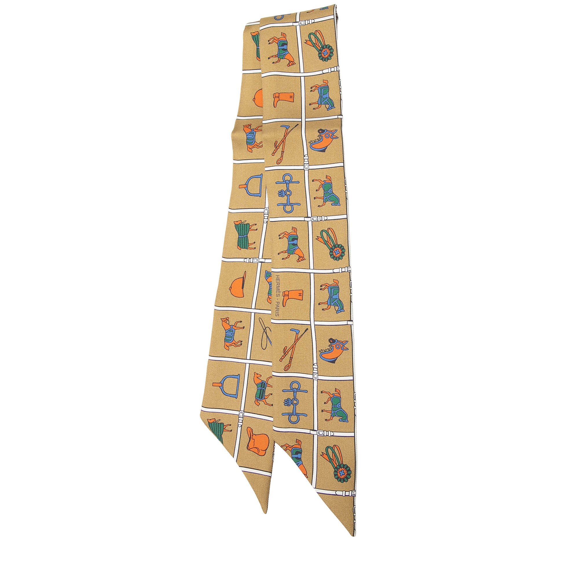 Couvertures et Tenues de Jour Silk Twilly Scarf - Image 1