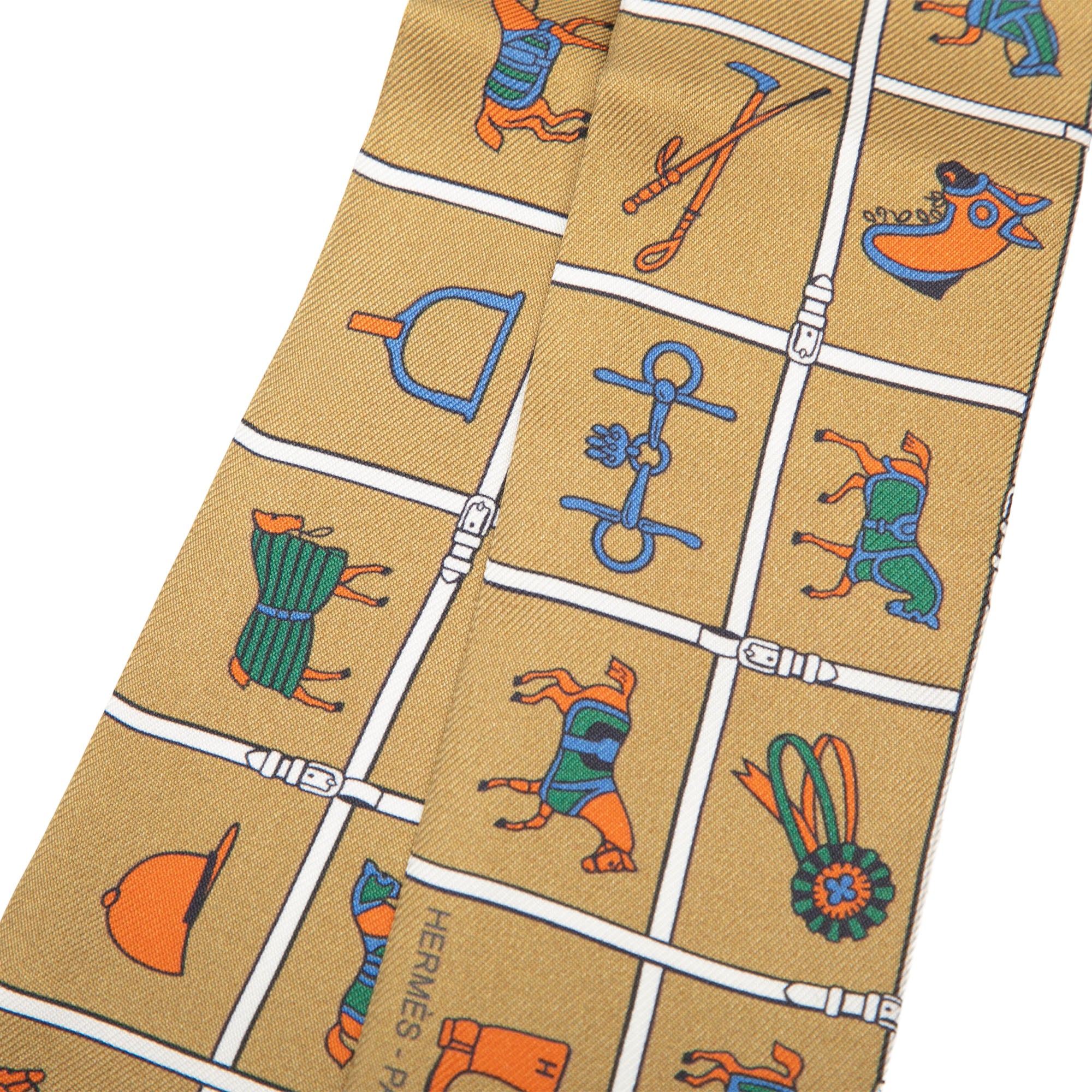 Couvertures et Tenues de Jour Silk Twilly Scarf - Image 2