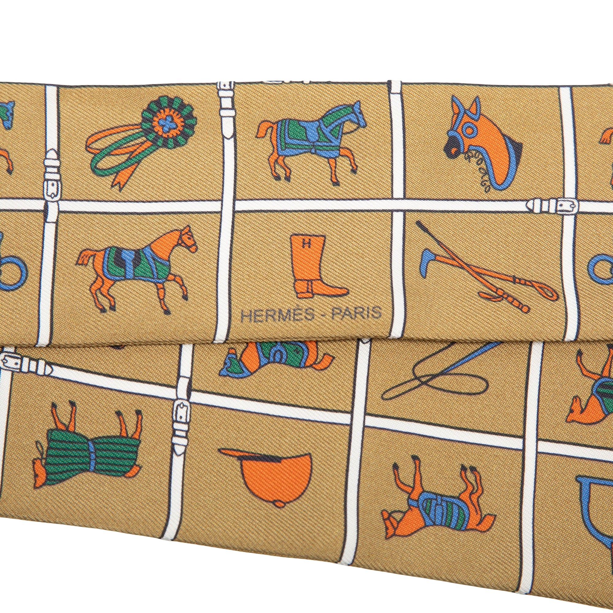 Couvertures et Tenues de Jour Silk Twilly Scarf - Image 4