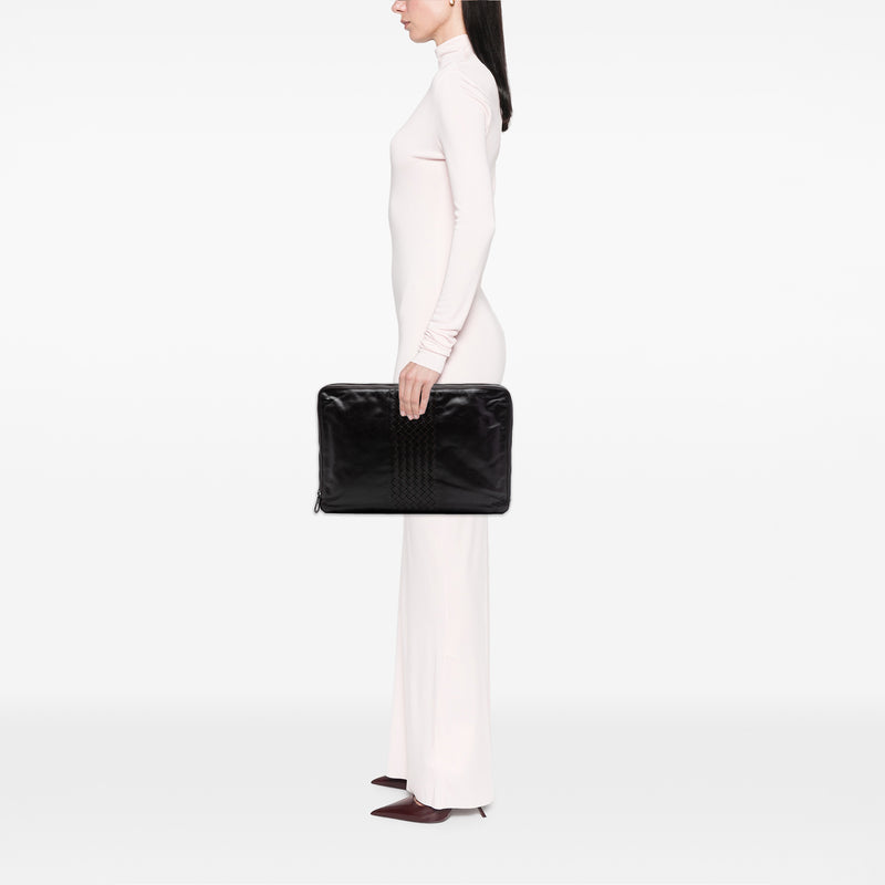Intrecciato Trimmed Nappa Document Case - Image 6