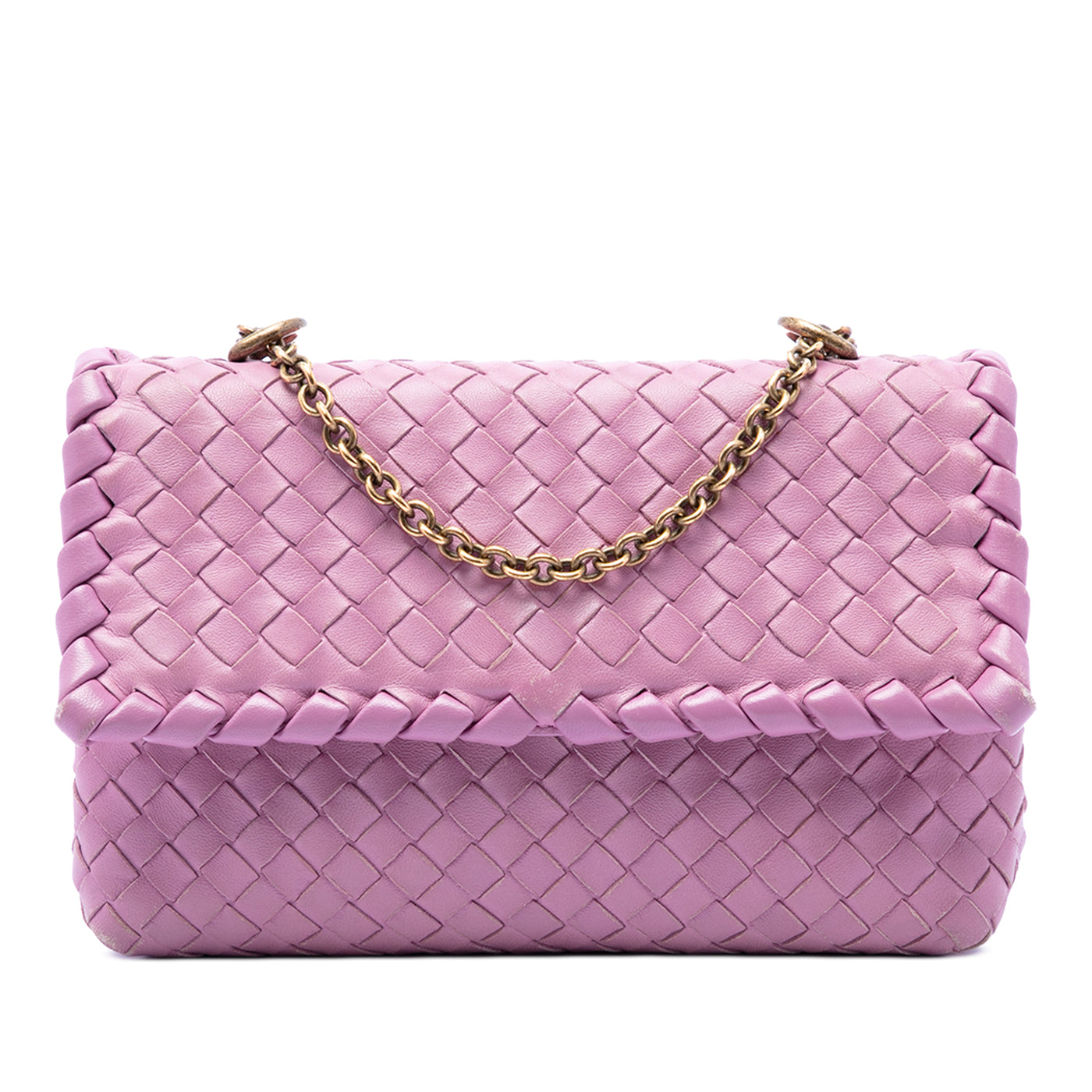 Baby Nappa Intrecciato Olimpia Crossbody - Image 1