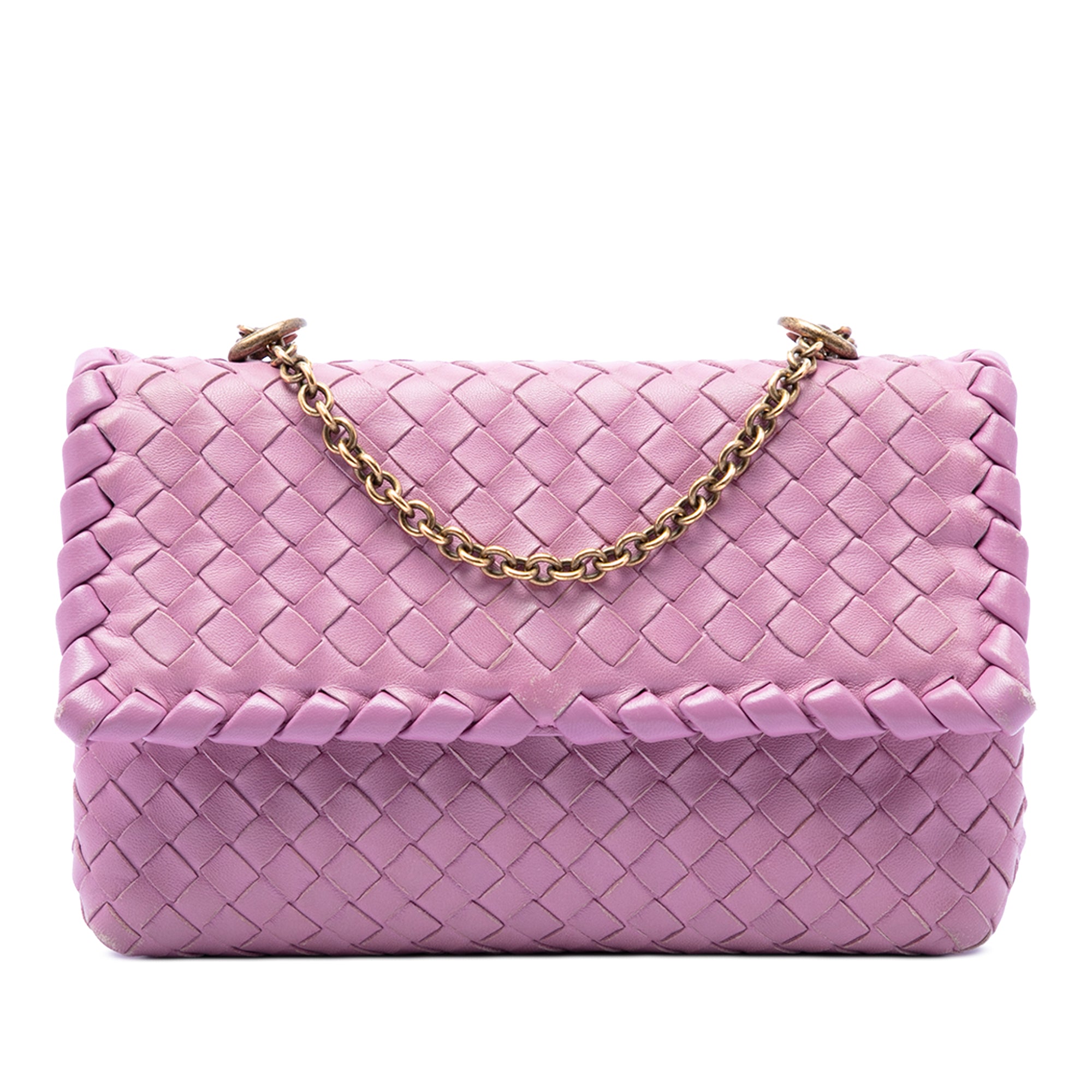 Baby Nappa Intrecciato Olimpia Crossbody - Image 1