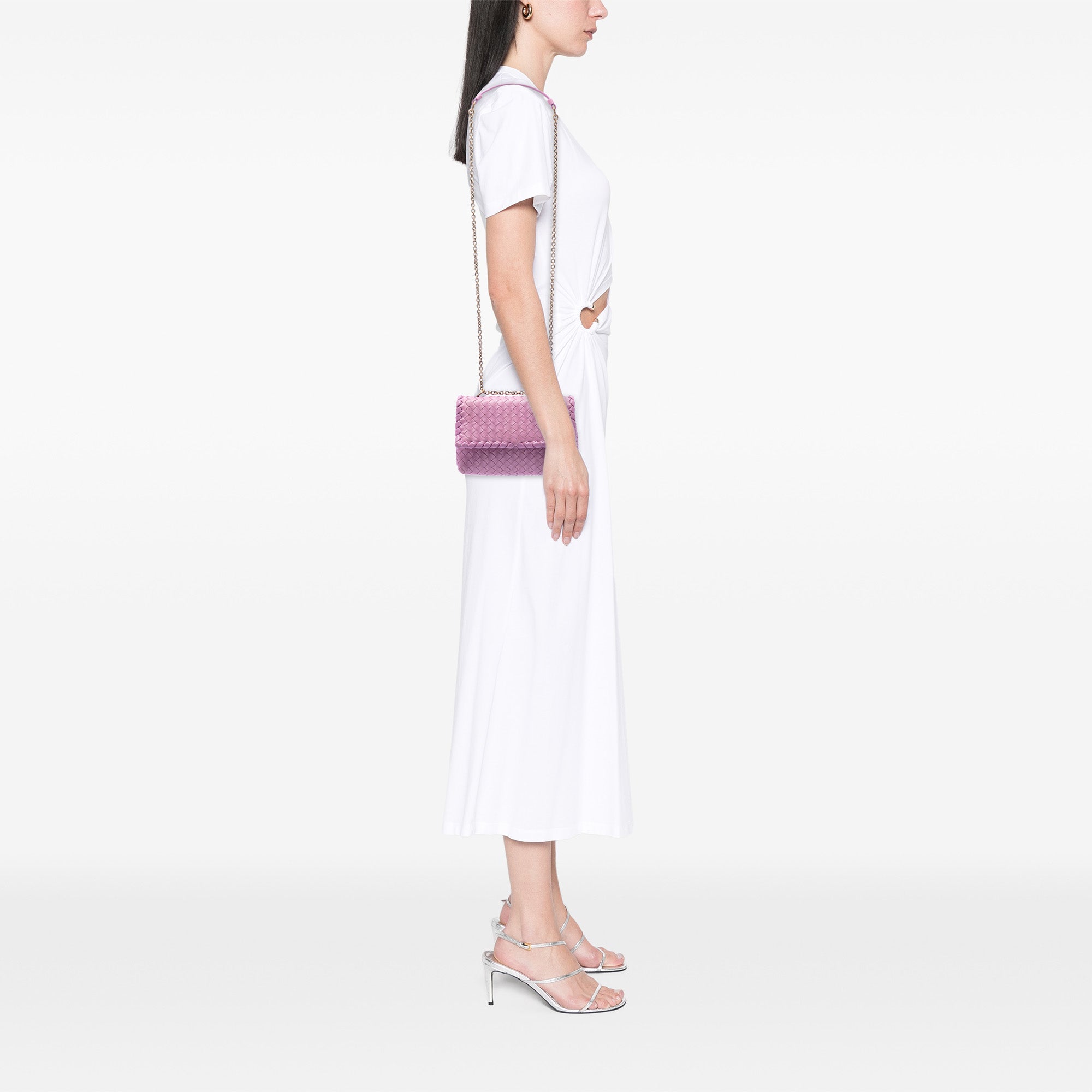 Baby Nappa Intrecciato Olimpia Crossbody - Image 6