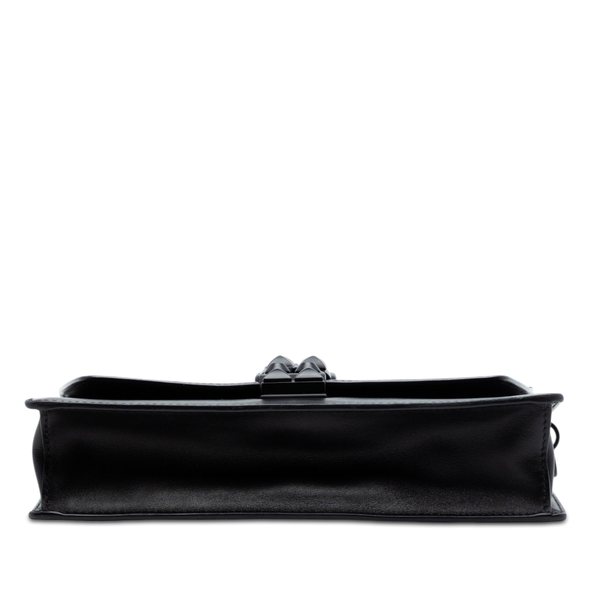 Saffiano Trimmed Studded City Calf Elektra Crossbody - Image 3