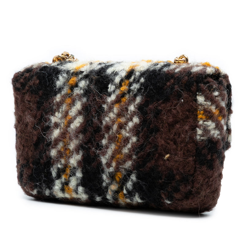 Wool Triomphe Chain Shoulder Bag - Image 2