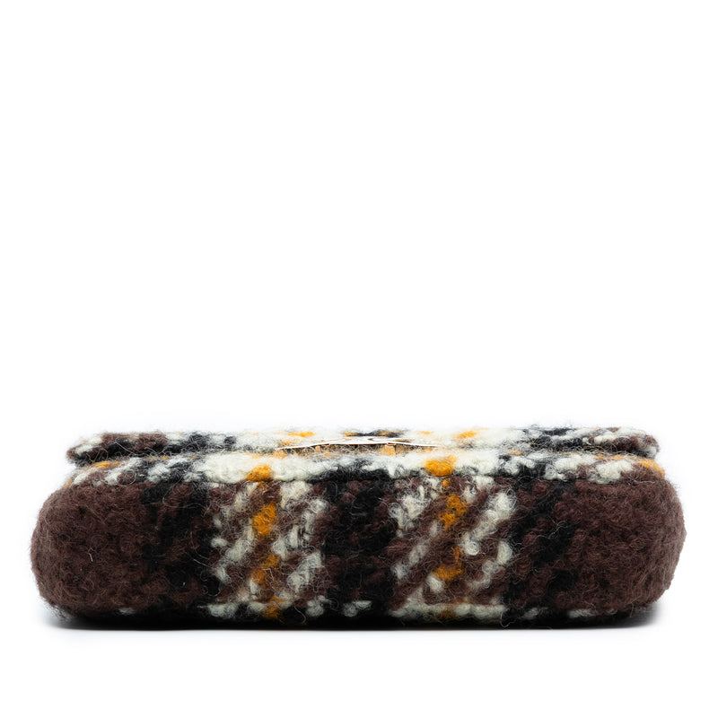 Wool Triomphe Chain Shoulder Bag - Image 3