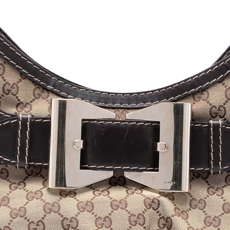Large GG Canvas Dialux Queen Hobo - Image 5